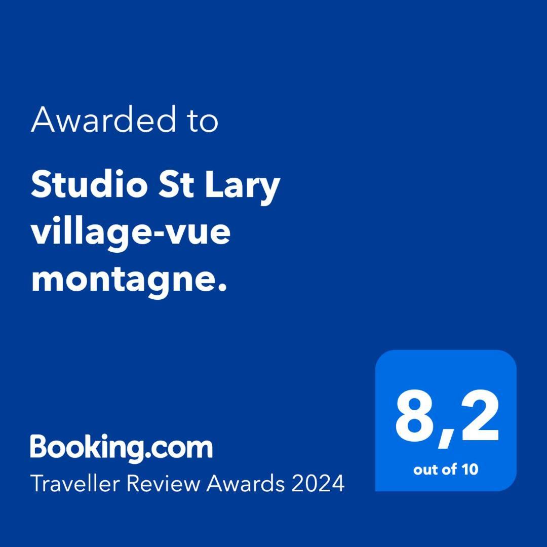Studio St Lary Village-Vue Montagne. 圣拉里苏朗 外观 照片