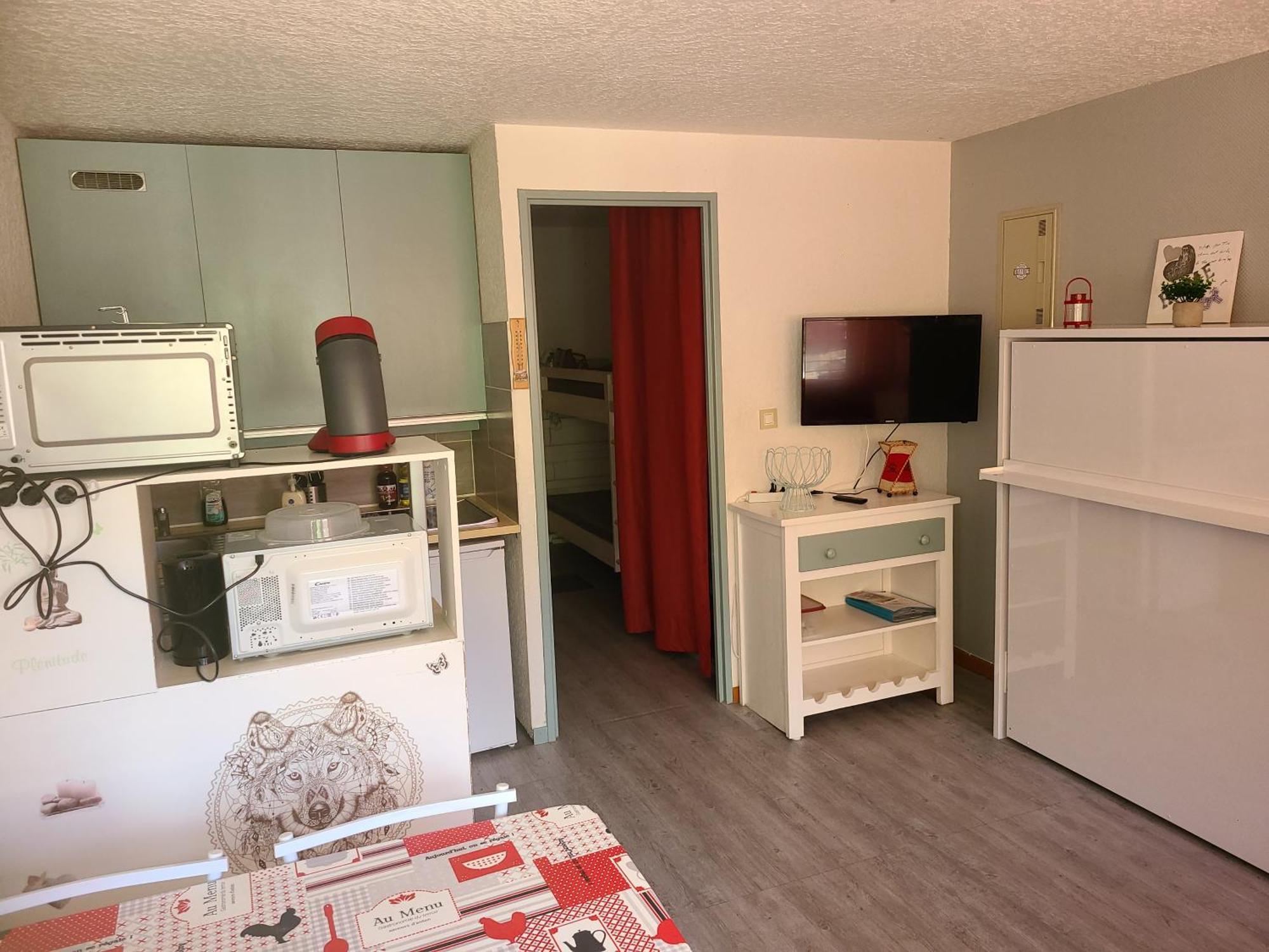 Studio St Lary Village-Vue Montagne. 圣拉里苏朗 外观 照片